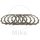 Clutch plates EBC for KTM E-GS 500 600 E-XC 500 600 Incas 500 600