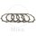Clutch plates EBC for Yamaha DT 125 175 RD 200 DX 1974-1977
