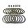 Clutch plate set for Kawasaki EN ER GPZ GT KLR Z ZR 450 500 550 600