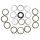 Set di dischi frizione per Yamaha FJR 1300 XT 1200 XVS 1300 2001-2020