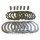 Juego de platos de embrague para Honda CB CBF CBR 600 1991-2007