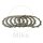 Clutch plates EBC for Honda CB CB-1 400 CBR 400 600 CBX 550 1982-1997