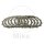 Clutch plates EBC for Honda CR 250 500 CRF KLX KX 450 1990-2020