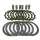 Jeu de disques dembrayage pour Kawasaki ZZR 600 E 1993-2006