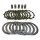 Juego de platos de embrague para Honda CB CBF CBR 600 VFR 800 2003-2016