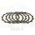 Clutch plates EBC for Arctic Cat Cat 400 Kawasaki KEF KLF 300 KX 250