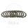 Clutch plates EBC for Gas Gas EC 200 250 300 450 HP SM 450 2000-2013
