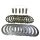 Clutch plate set for Kawasaki Z 1000 ZX-9R 900 Suzuki GSX-R 1000
