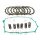 Clutch repair kit for Honda XRV 750 Africa Twin 1990-2003