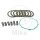 Clutch repair kit for Honda CB 750 F2 Seven Fifty 1992-2003
