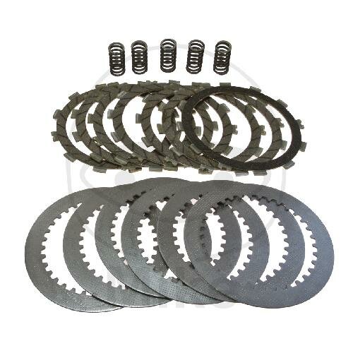 Jeu de disques dembrayage pour Kawasaki KDX 200 C 1986-1987