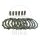 Clutch plate set aramide for Honda CB CBF 600 CBR 600 900 1991-2007