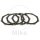 Clutch plates carbon for Honda CB CR CRF MBX MTX TRX Yamaha XT YBR