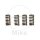 Clutch springs reinforced for Honda CBR 600 CX 650 Suzuki GSX 750 1100 GSX-R 750