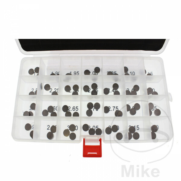 Set di spessori per la regolazione della valvola 10 mm 1,85-3,20 per Beta Husaberg KTM