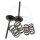 Valve set intake + springs for Kawasaki KX 450 F