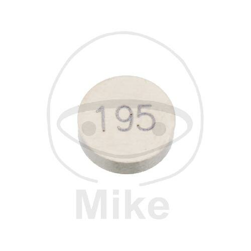 Valve adjustment shim 7.5 MM 1.95 for HM-Moto CRE F 250 R CRE F 250 X