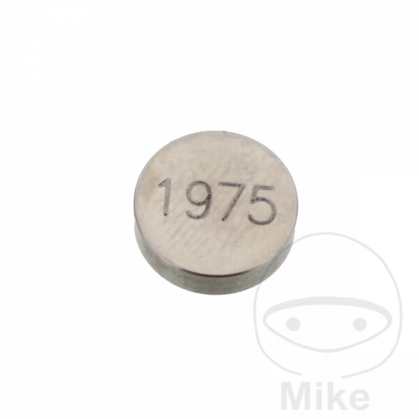 Valve adjustment shim 7.5 MM 1.975 for Honda CRF 250 RLA Rally Euro4