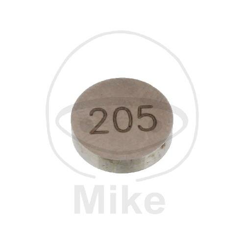 Valve adjustment shim 9.5 MM 2.05 for Piaggio X10 350 Suzuki DL 1000 1050 DR-Z