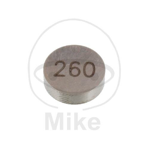 Valve adjustment shim 9.5 MM 2.60 for Yamaha XT 1200 XTZ 750 YFM 700 YFZ 450