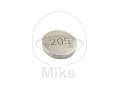 Valve adjustment shim 13 MM 2.05 for Kawasaki GPZ 400 550 750 1100 GT 550 750 Z 400