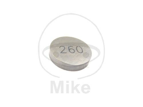 Valve adjustment shim 13 MM 2.60 for Kawasaki Z 500 550 650 750 ZR 550 750 1100