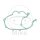 Clutch housing seal for Vespa PX 125 150 # 2012-2017
