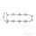 Guarnizione base cilindro per Kawasaki ZX-6R 636 ZX-6RR 600 Ninja # 2003-2006