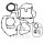 Juego completo de sellos para Husqvarna SM TC TE 450 510 # 2005-2009