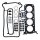 Set guarnizioni cilindro per BMW K 100 LT # 1986-1991
