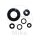 Engine gasket set for Kawasaki Z 750 J S L M Z 1000 A B C # 2003-2010