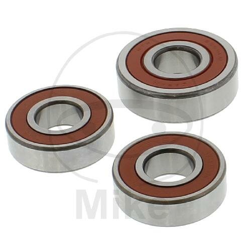 Jeu de roulements de roue arrière complet pour Yamaha XJ 650 750 XV 750 1000 1100 XZ 550
