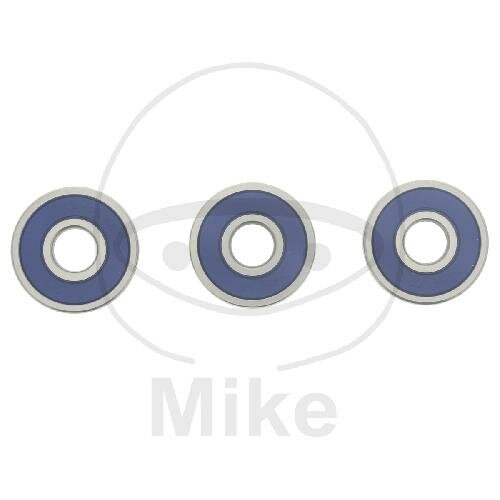 Wheel bearing set complete front for Suzuki GN GS TU 125 GT 125 185 200 250 GZ 125 RG 250