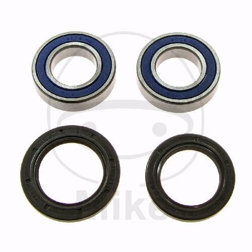 Jeu de roulements de roue complet avant pour Kawasaki ZRX ZX-7R ZX-7RR ZX-9R ZXR ZZR