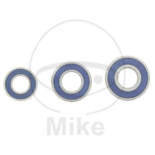 Jeu de roulements de roue arrière complet pour Kawasaki BJ 250 KL KLR 650 KLE 500