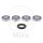 Wheel bearing set complete rear for KTM Adventure Duke Enduro RC8 SMC Super Duke