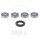 Wheel bearing set complete rear for Cagiva 900 1000 Yamaha TT 600 YZ 250 465 490