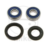 Wheel bearing set complete front for Kawasaki BJ 250 GPZ...