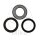 Wheel bearing set complete rear for Suzuki LT-A 450 500 700 750 Kingquad