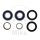 Set di cuscinetti ruota completo posteriore per Yamaha FZ6 FZ6 S2 YZF-R6 600