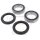 Juego de cojinetes de rueda trasero completo para Yamaha YFM 350 Warrior # 2000-2004