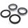 Set di cuscinetti ruota completo posteriore per Suzuki LT 500 R Quadracer # 1987-1990