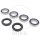 Set di cuscinetti ruota completo posteriore per Cagiva Raptor V-Raptor 650 1000 X-Tra Raptor 1000