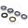 Juego de cojinetes de rueda trasero completo para BMW G 650 Xmoto # 2007-2010