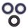 Wheel bearing set complete front for Kawasaki KLF 220 250 A
