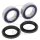 Wheel bearing set complete rear for Yamaha YFM 125 Grizzly # 2013-2014