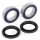 Jeu de roulements de roue arrière complet pour Yamaha YFM 125 Grizzly # 2013-2014