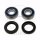 Set di cuscinetti ruota anteriore completo per BMW F 650 Honda NTV 700