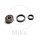 Set di cuscinetti ruota completo posteriore per Yamaha VMX-12 V-Max 1200 XVZ 1200 1300
