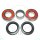 Juego de cojinetes de rueda trasero completo para Yamaha FZ6 FZ6 S2 600 YZF-R6 600 YZF-R1 1000